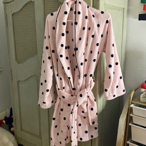 Pink Polka Dot Victoria’s Secret Robe